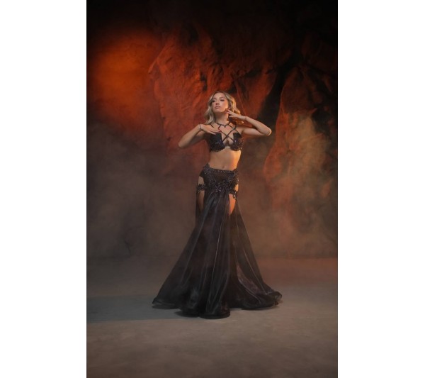 Professional bellydance costume (Classic 410A_1)